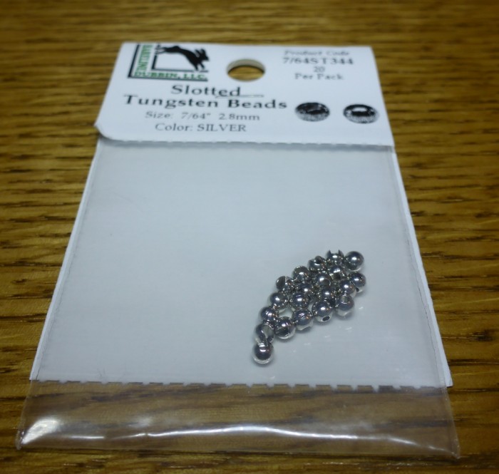 HARELINE SLOTTED TUNGSTEN BEAD HEADS SLOTTED BEADS FLY TYING WEIGHTS