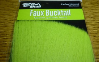 FLYMEN FISHING CO FISHSKULL FAUX BUCKTAIL FLY TYING MATERIALS TROUTLORE AUSTRALIA