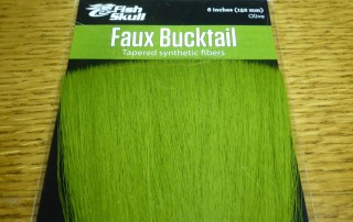 FLYMEN FISHING CO FISH-SKULL FAUX BUCKTAIL FLY TYING MATERIALS TROUTLORE AUSTRALIA