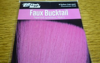 FLYMEN FISHING CO FISH-SKULL FAUX BUCKTAIL FLY TYING MATERIALS TROUTLORE AUSTRALIA