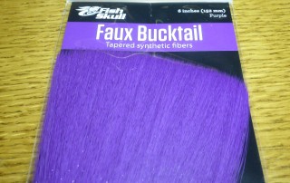 FLYMEN FISHING CO FISH-SKULL FAUX BUCKTAIL FLY TYING MATERIALS TROUTLORE AUSTRALIA