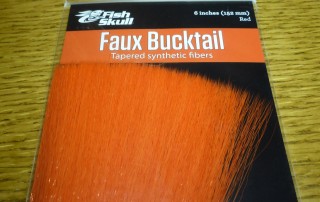 FLYMEN FISHING CO FISH-SKULL FAUX BUCKTAIL FLY TYING MATERIALS TROUTLORE AUSTRALIA