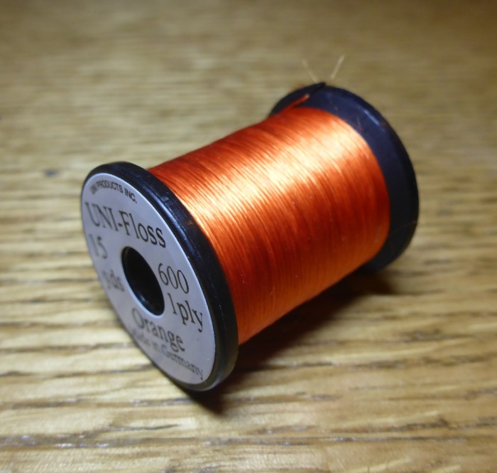 UNI FLOSS SINGLE STRAND FLY TYING THREAD TROUTLORE AUSTRALIA