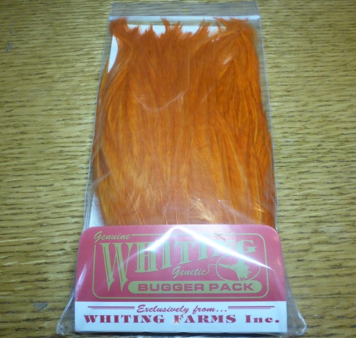 WHITING FARMS BUGGER PACK STREAMER FEATEHRS WOOLLY BUGGERS FEATHERS FLY TYING AUSTRALIA TROUTLORE