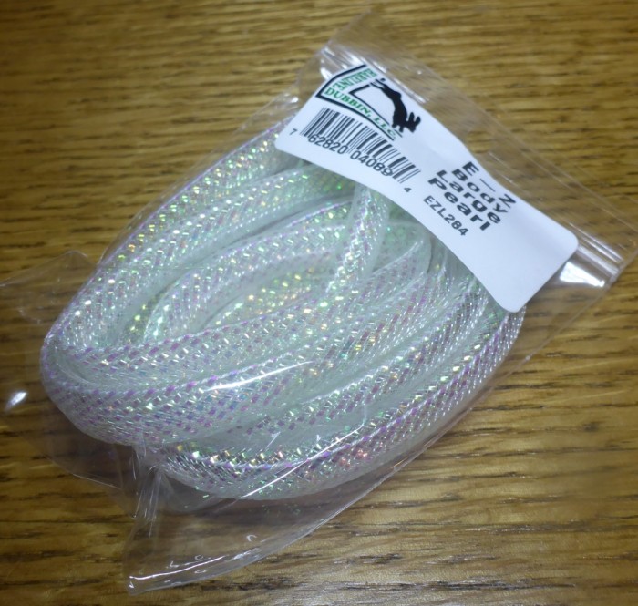 HARELINE EZ BODY PEARL FLY TYING MATERIALS TROUTLORE AUSTRALIA