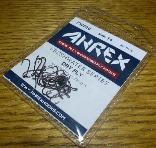 AHREX FW500 FRESHWATER HOOKS DRY FLY TRADITIONAL FLYTYIING SUPPLIES AUSTRALIA TROUTLORE