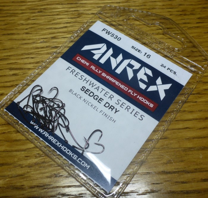 AHREX FW530 FRESHWATER HOOKS SEDGE DRY FLY FLYTYING SUPPLIES AUSTRALIA TROUTLORE