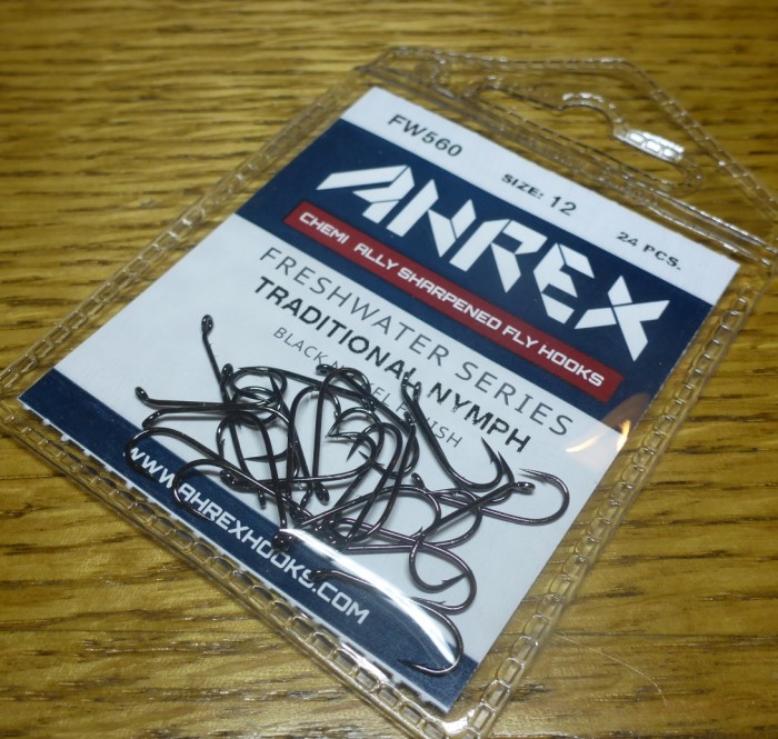 AHREX FW560 FRESHWATER HOOKS TRADITIONAL NYMPH FLYTYING SUPPLIES AUSTRALIA TROUTLORE