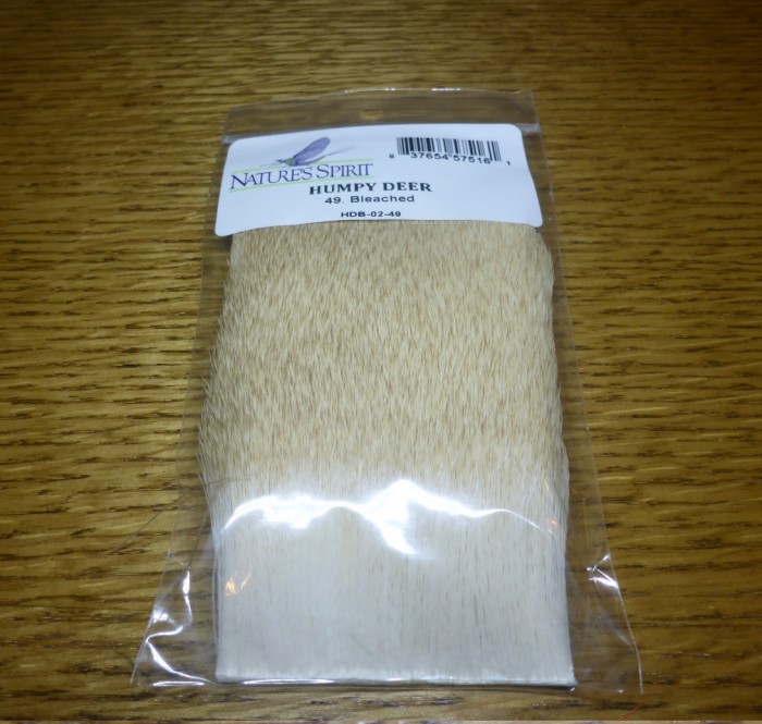 NATURE'S SPIRIT HUMPY DEER HAIR BLEACHED AUSTRALIA TROUTLORE FLY TYING MATERIALS