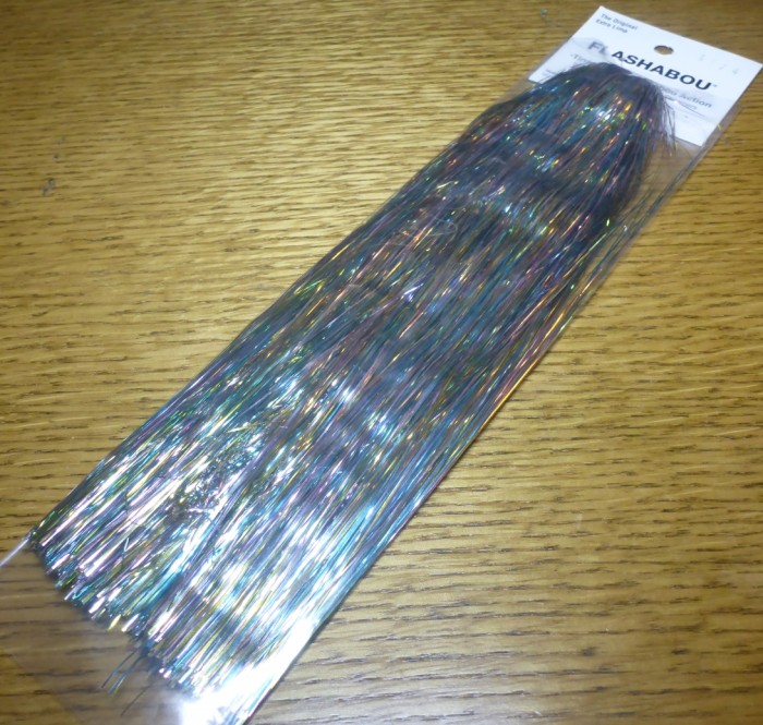 HEDRON FLASHABOU TINSEL FLASH STREAMER FLY TYING MATERIAL AUSTRALIA TROUTLORE