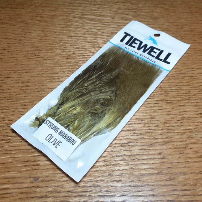 TIEWELL STRUNG MARABOU BLOOD QUILLS FLYTYING FEATHERS AUSTRALIA TROUTLORE FLY TYING STORE