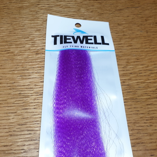 Tiewell Streamer Hair Purple - Troutlore Flytying Store Australia
