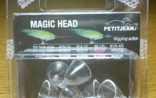 MARC PETITJEAN MAGIC HEAD FLY TYING MATERIALS AVAILABLE AT TROUTLORE FLYTYING STORE AUSTRALIA