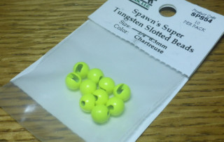 SPAWN'S SUPER SLOTTED TUNGSTEN BEADS AVAILABLE IN AUSTRALIA AT TROUTLORE FLY TYING STORE