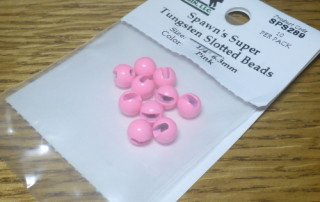 SPAWN'S SUPER SLOTTED TUNGSTEN BEADS AVAILABLE IN AUSTRALIA AT TROUTLORE FLY TYING STORE