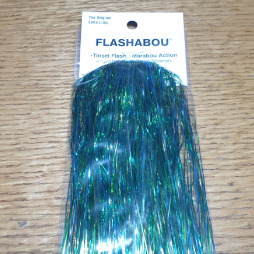 Hedron Flashabou Ocean Green - Troutlore Fly Tying Store