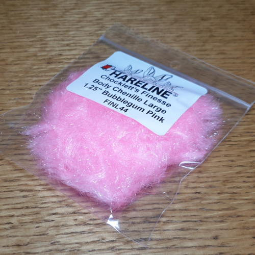 HARELINE CHOCKLETT'S FINESSE BODY CHENILLE LARGE GAMECHANGER FLY TYING MATERIALS AVAILABLE AT TROUTLORE FLYTYING SHOP AUSTRALIA