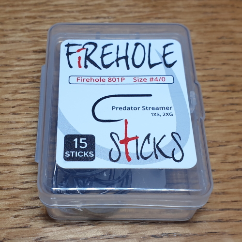 Firehole Sticks 801P Short Shank Predator Hooks - Troutlore