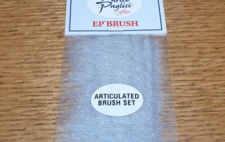 ENRICO PUGLISI EP ARTICULATED BRUSH SET FLY TYING MATERIALS AVAILABLE IN AUSTRALIA FROM TROUTLORE FLYTYING STORE