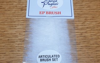 ENRICO PUGLISI EP ARTICULATED BRUSH SET FLY TYING MATERIALS AVAILABLE IN AUSTRALIA FROM TROUTLORE FLYTYING STORE