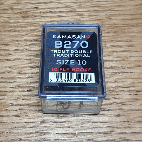 Kamasan B270 , Trout Double Hooks 10 PCS