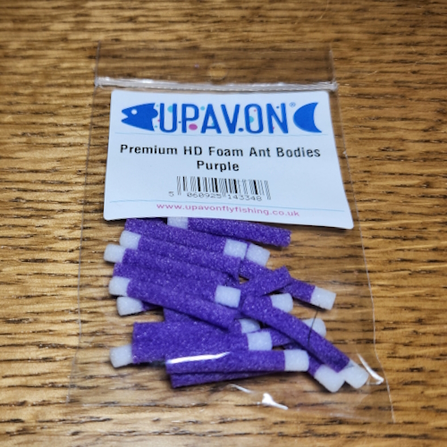 UPAVON PREMIUM HD FOAM ANT BODIES AVAILABLE AT TROUTLORE FLY TYING SHOP AUSTRALIA