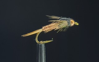 VAGABOND FLIES COPPER JOHN NYMPH FLY PATTERN AVAILABLE AT TROUTLORE FLY TYING STORE AUSTRALIA