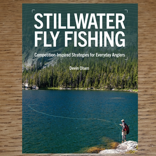 STILLWATER FLY FISHING BOOK BY DEVIN OLSEN AVAILABLE AT TROUTLORE FLY TYING STORE AUSTRAILA